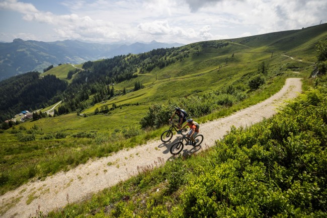 Mountainbiker auf der Bikeschaukel Großarltal-Dorfgastein © Salzburgerland Heiko Mandl