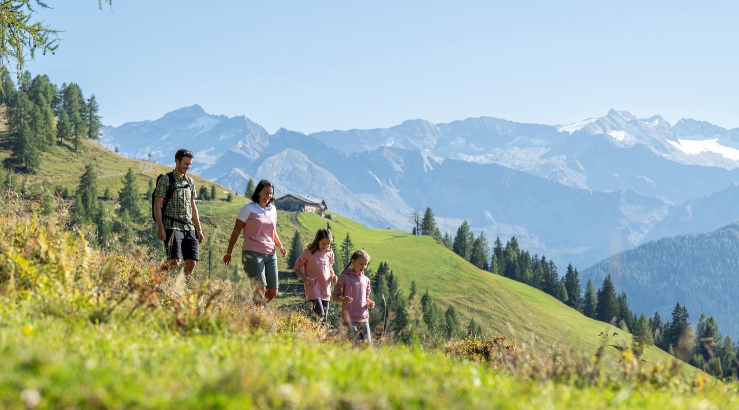 Familienurlaub in Großarl im Sommer © TVB Großarltal/Lorenz Masser