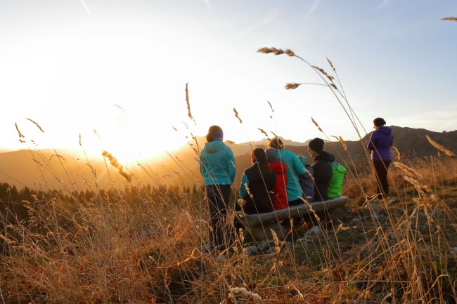 Familienwanderung zum Sonntagskogel bei Sonne &copy; Tourismusverband Gro&szlig;arltal